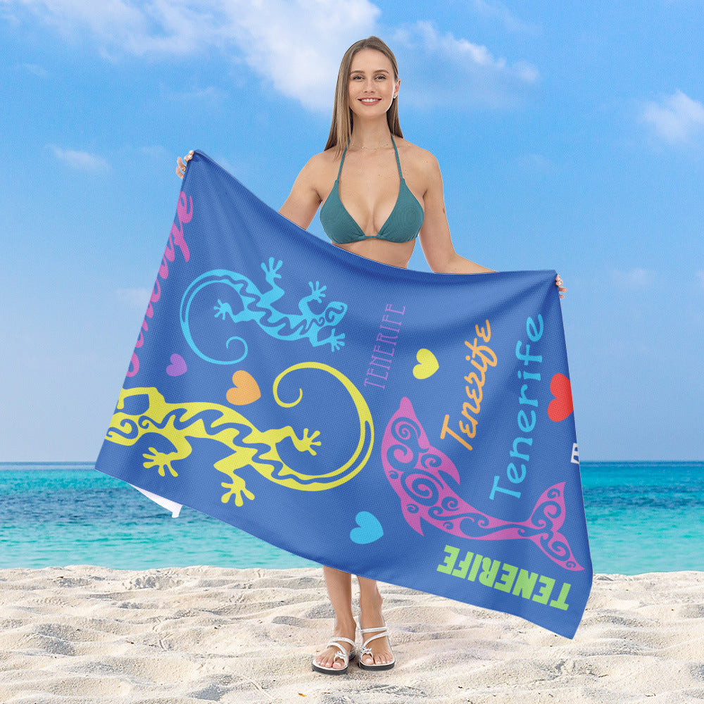 beach towel with unique underwater motif Stornfield