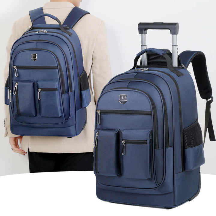 Rolling Backpack with Expandable Storage Stornfield