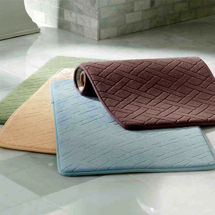 Plush Memory Foam Bath Mat
