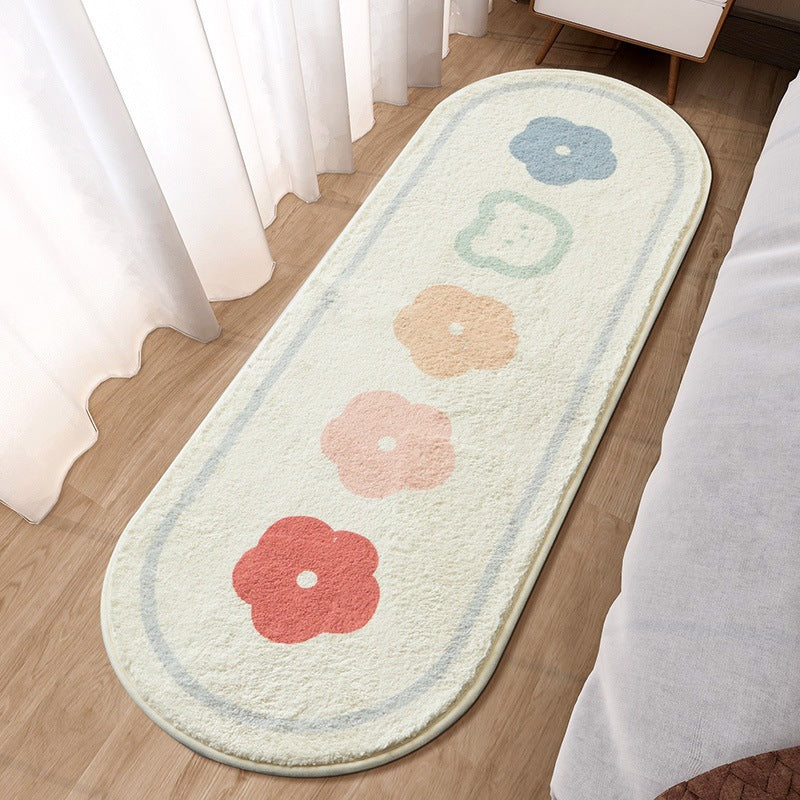Soft Plush Bunny Themed Area Rug