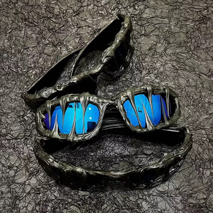 Women's sports sunglasses with innovative monster design Stornfield