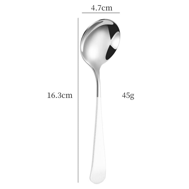Elegant Dessert Spoon with High-Quality and Non-Slip Grip Design Stornfield