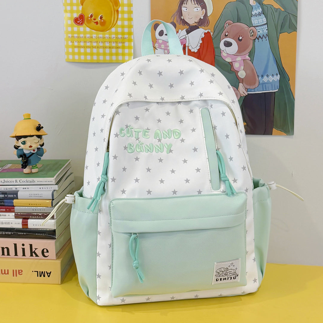 Cute Animal-Themed Canvas Backpack Stornfield