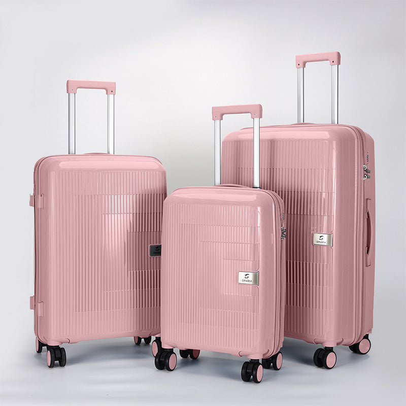 multi-size hardshell spinner luggage set with telescopic handles and double-spinner wheels Stornfield
