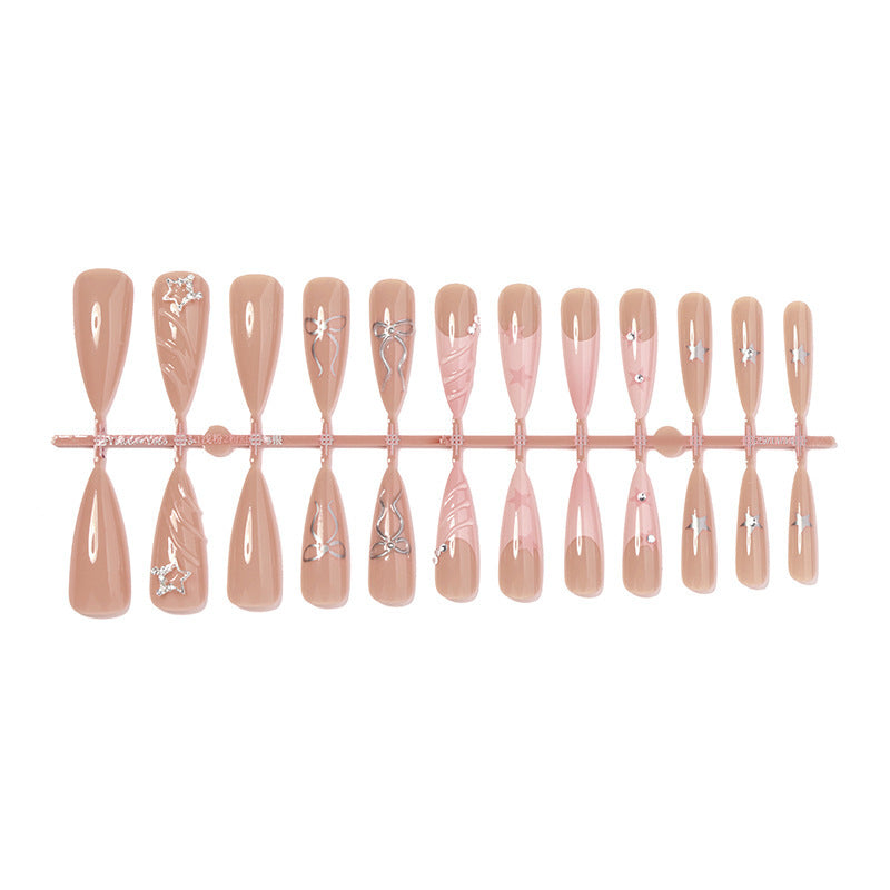 Artificial Art Nails with Elegant Decorations Stornfield