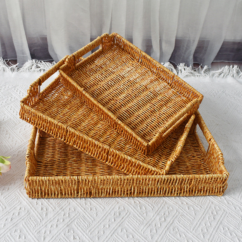 Handcrafted Woven Serving Tray Stornfield 1789539525
