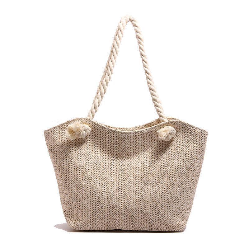 Chic Handwoven Beach Tote Bag Stornfield
