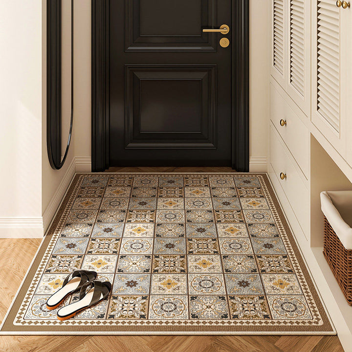 Geometric Patterned Entrance Mat