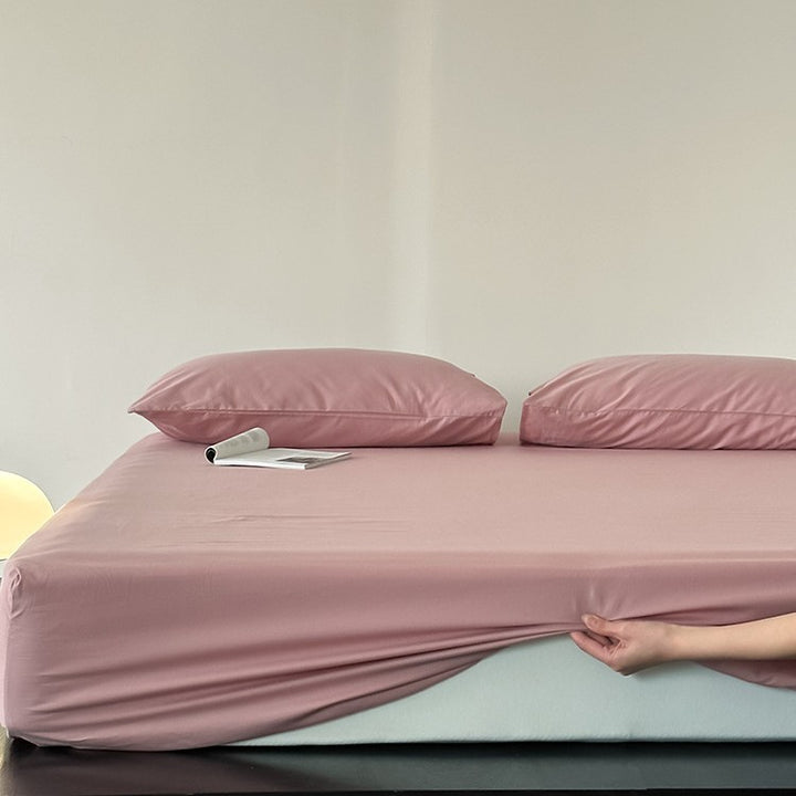 Cooling Bamboo-Blend Deep-Pocket Fitted Sheet and Pillowcase Set