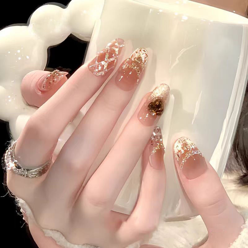 Artistic Stiletto Press-On Nail Art Stornfield