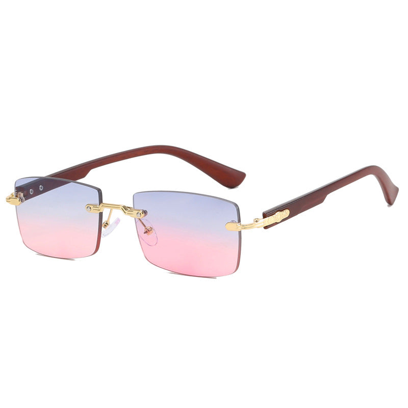 Ladies fashionable square sunglasses with exquisite gold frame Stornfield
