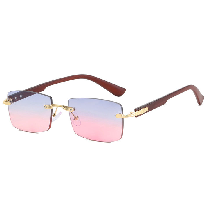 Ladies fashionable square sunglasses with exquisite gold frame Stornfield