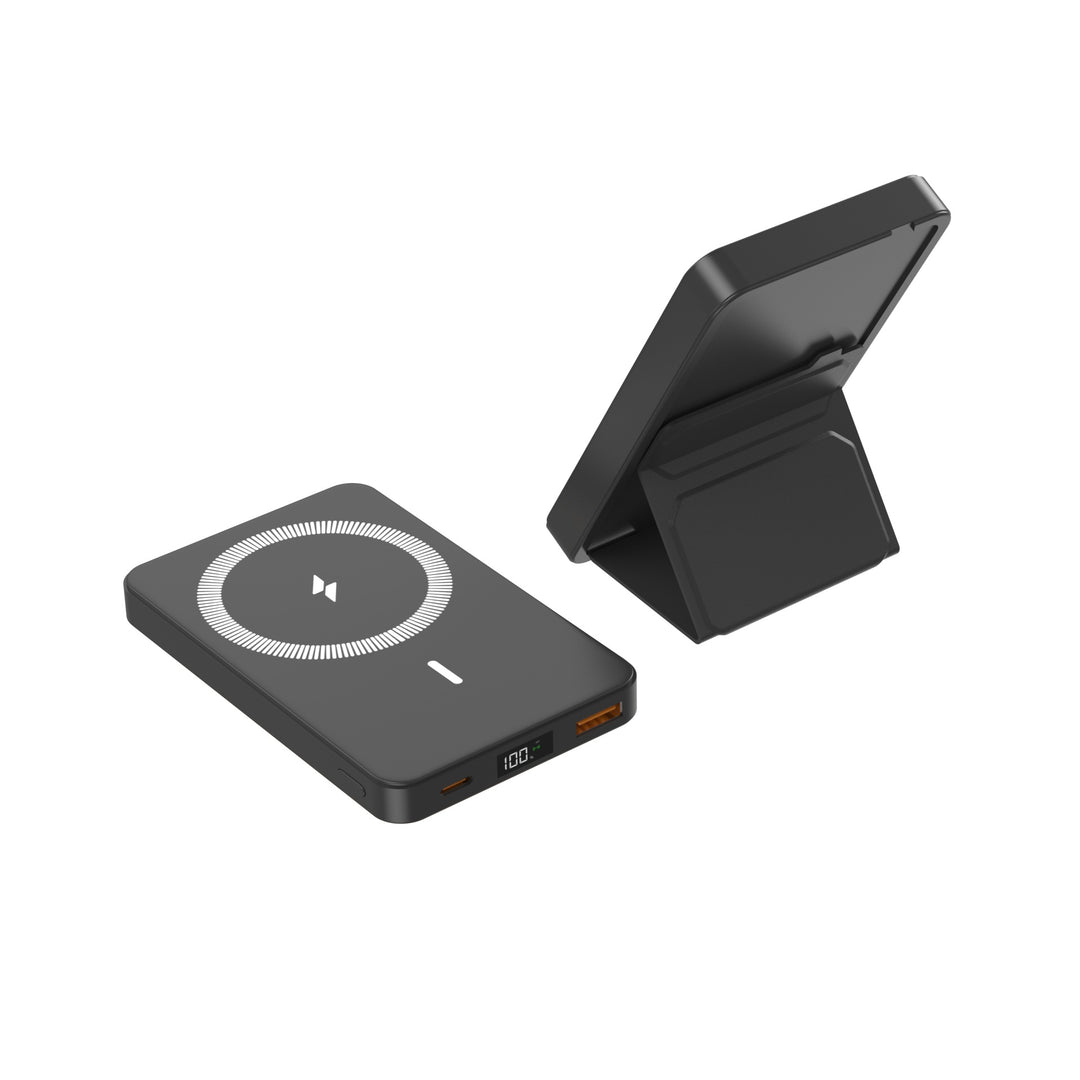 Wireless Fast Charging Power Bank with Digital Power Display Stornfield