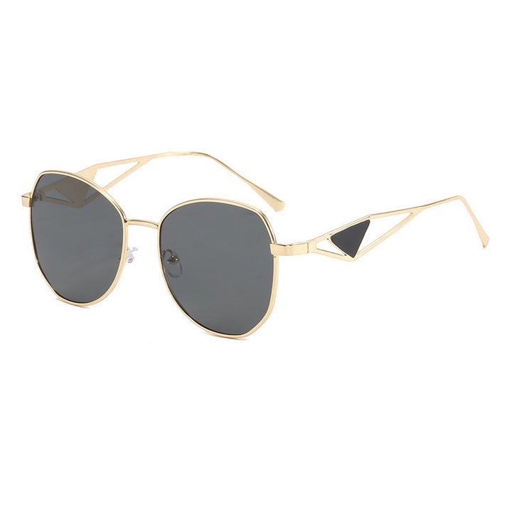 Women's fashionable geometric sunglasses with unique frame Stornfield