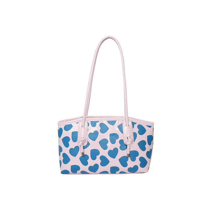 WoCasual Heart-Patterned Tote Bag Stornfield