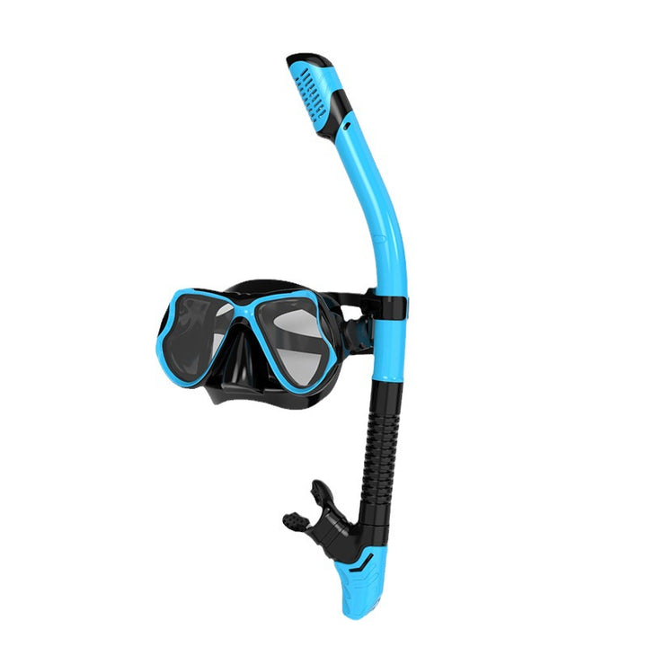 Snorkel mask with ergonomic fit and innovative breathing technology Stornfield