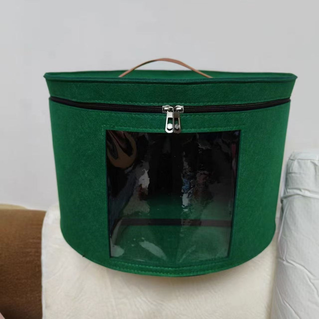 Practical storage basket with viewing window Stornfield