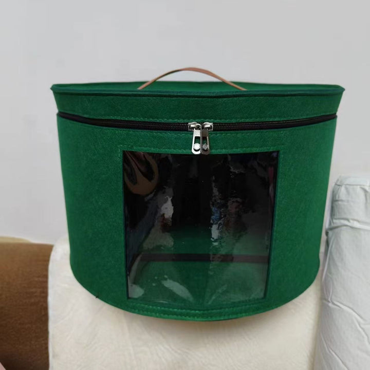Practical storage basket with viewing window Stornfield