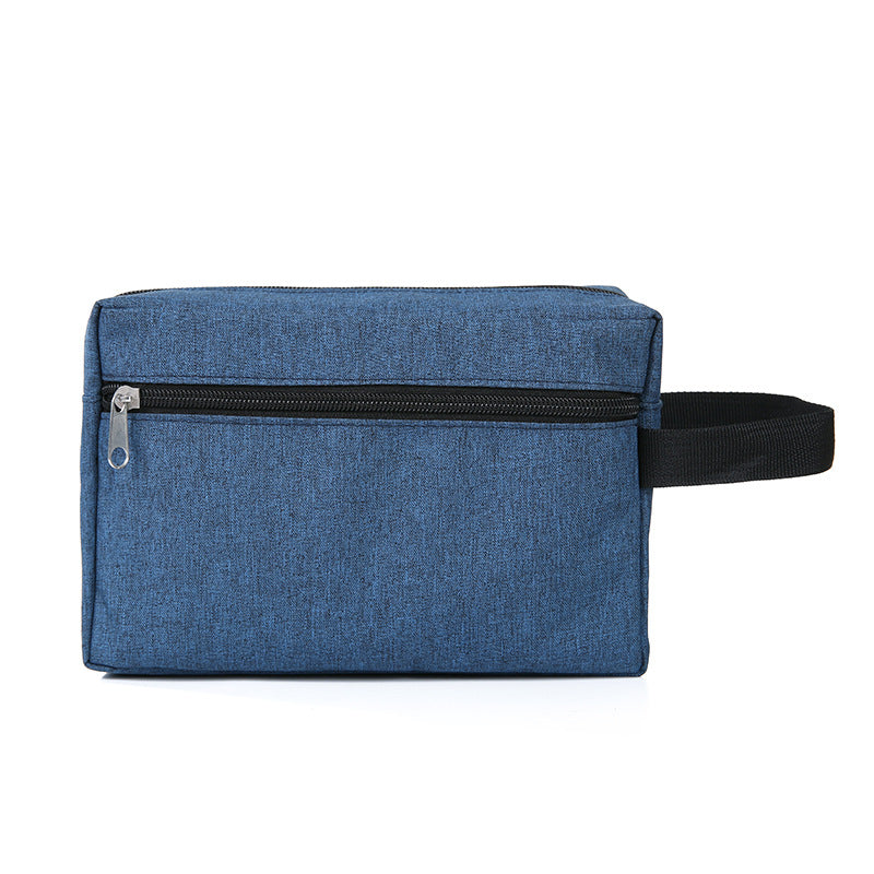 Practical cosmetic bag with two zippers Stornfield