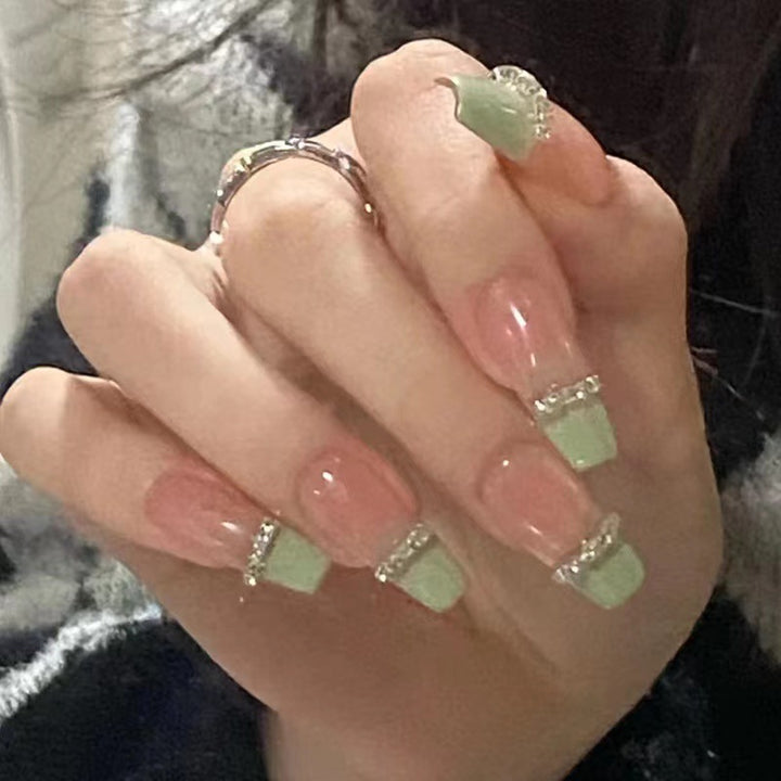 Sparkling Glamour Stiletto Nail Extensions Stornfield
