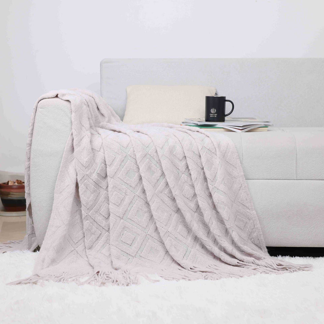 Cozy Knit Throw Blanket Stornfield