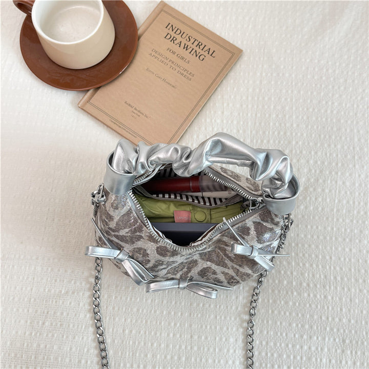 Animal Print Shoulder Bag