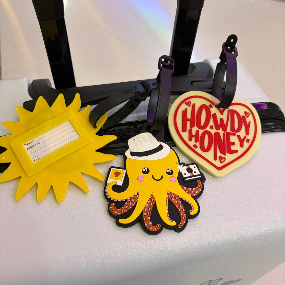 Heart-Shaped Travel Luggage Tag Stornfield