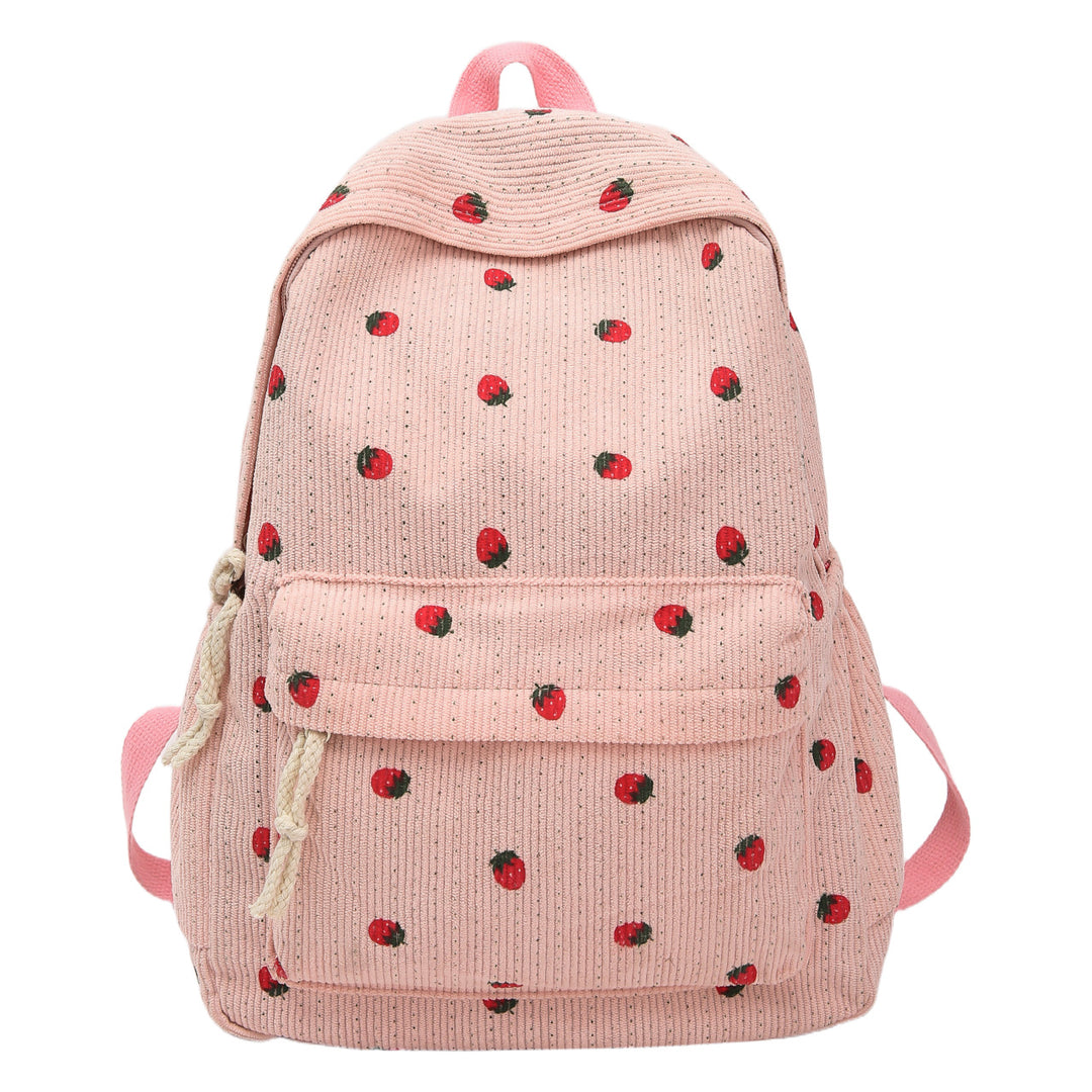 Backpack with Playful Fruit Pattern Stornfield