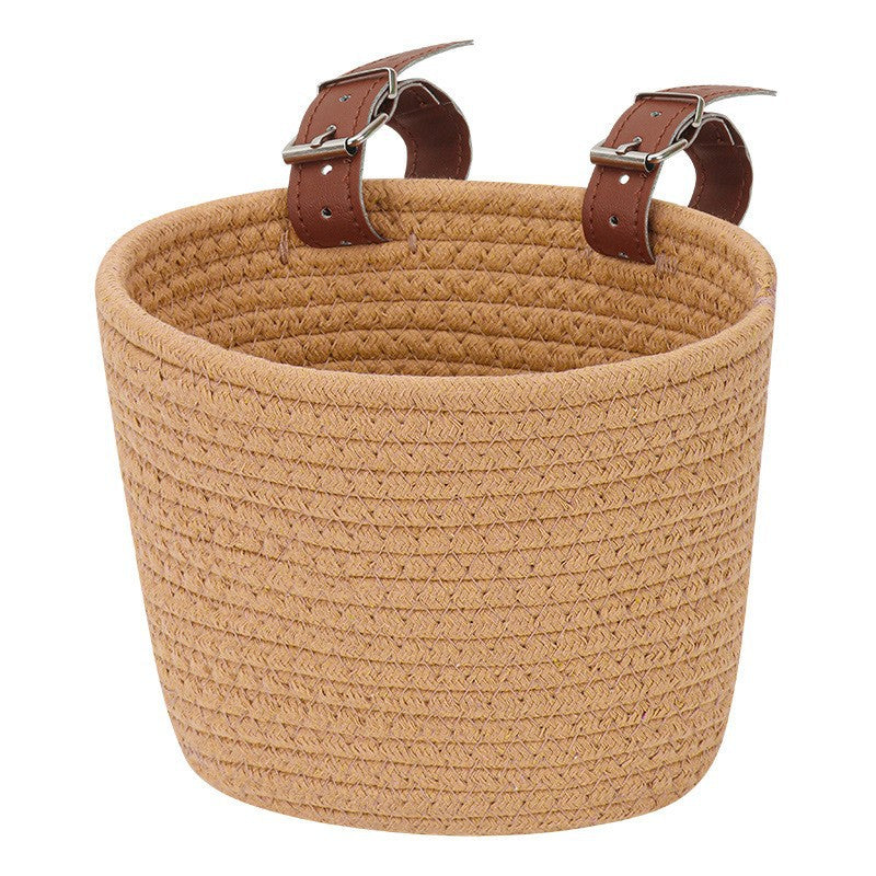 Decorative Woven Storage Tote Stornfield