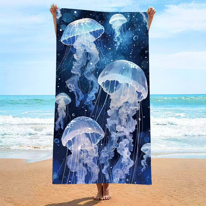 Women's beach towel with creative golf theme Stornfield