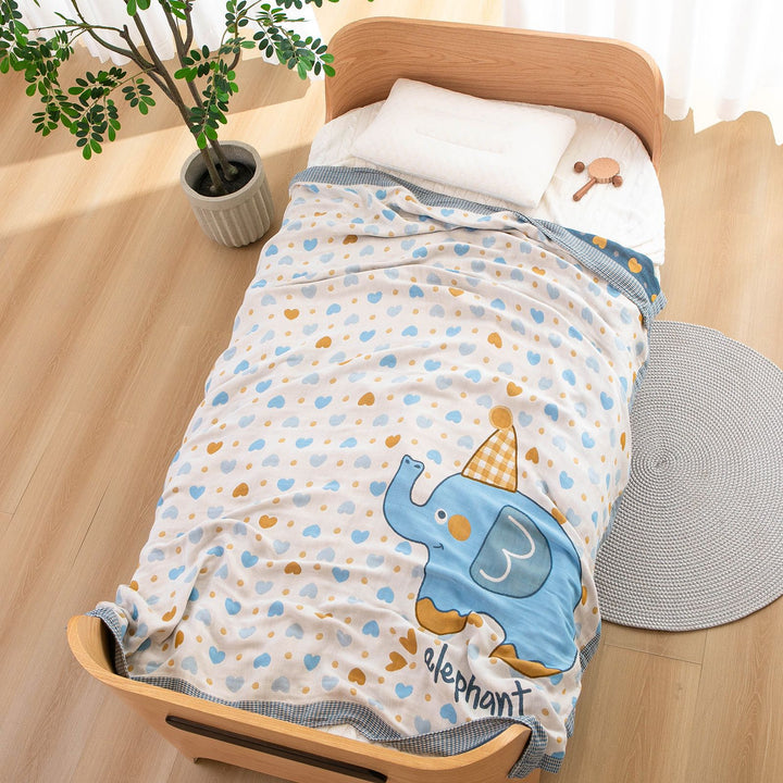 Ladies cuddly blanket with charming animal motif Stornfield