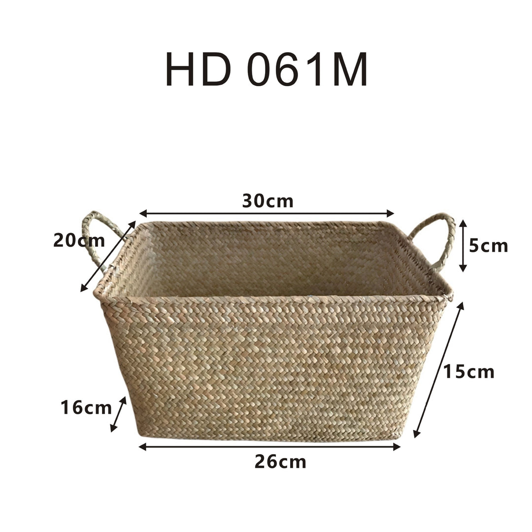 Women's basket with handwoven design Stornfield