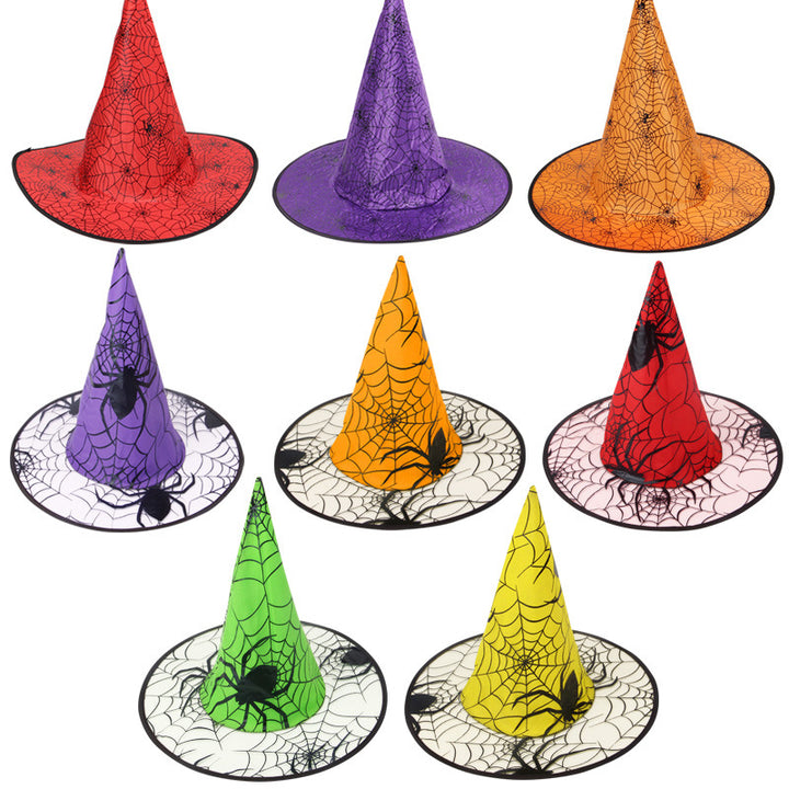 Halloween Themed Spider Web Costume Hat
