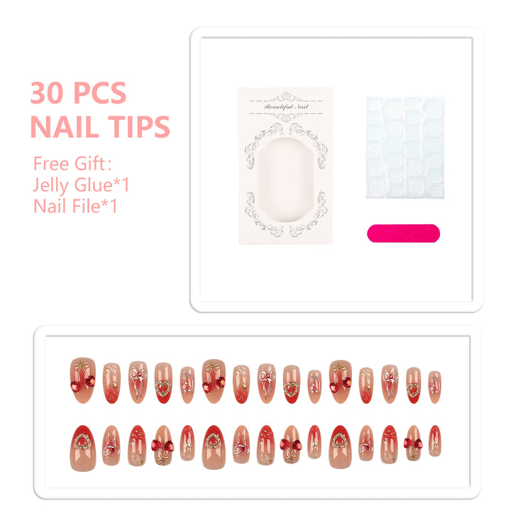 Artistic Themed Press-On Nail Set