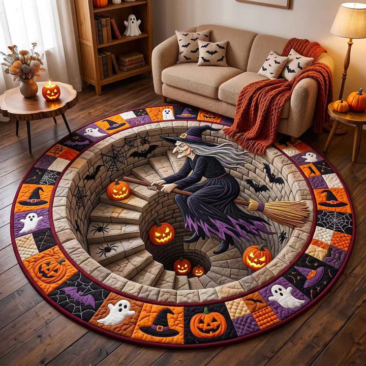 3D Pumpkin Themed Area Rug