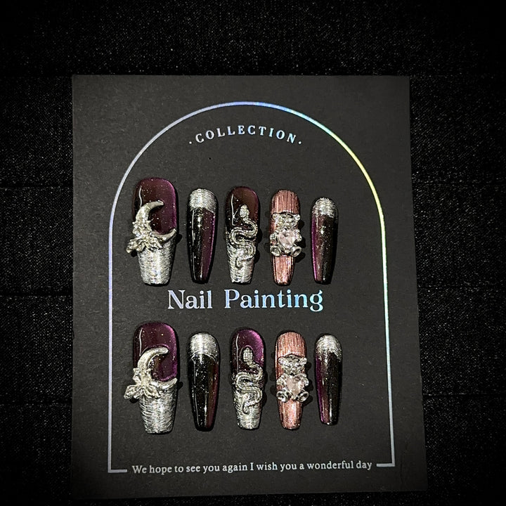 Artistic Press-On Nail Collection