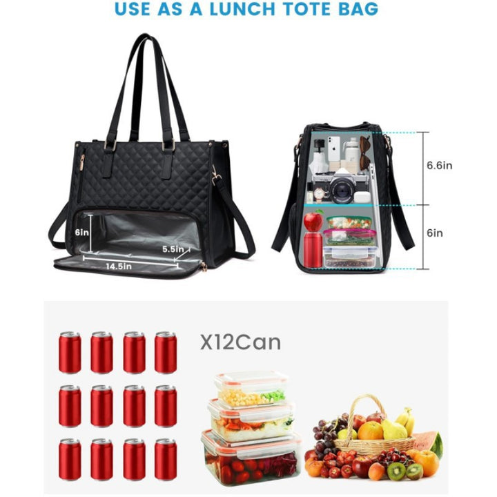 Insulated Multi-Functional Lunch Tote Stornfield