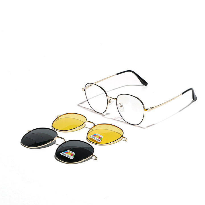 Women's fashionable glasses with interchangeable lenses Stornfield