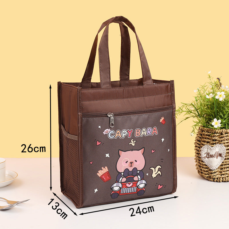 Insulated Bear-Themed Lunch Tote Stornfield