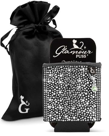Ladies coffee cup cover with glitter stones Stornfield