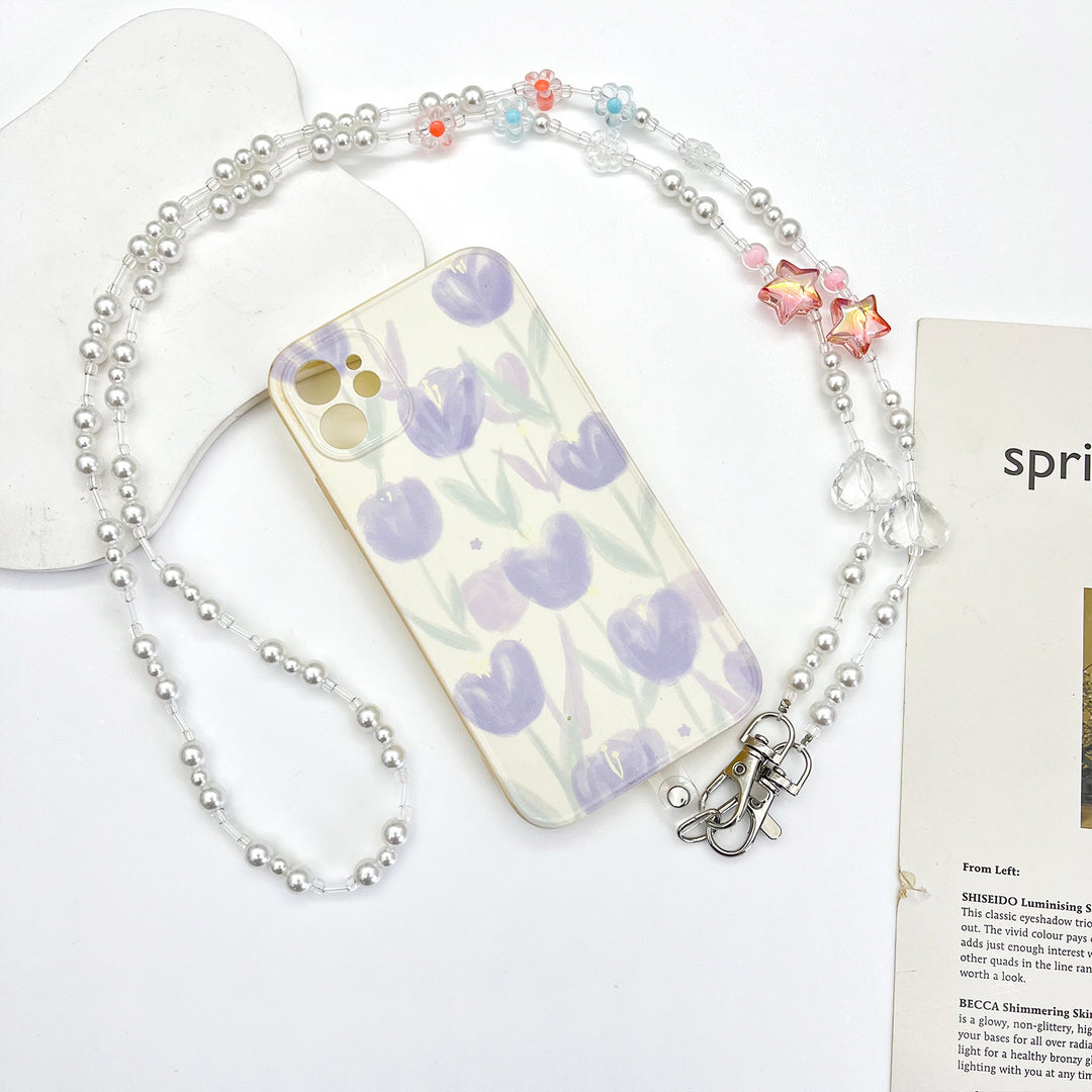 Beaded Eyewear Chain with Stylish Checker Design Stornfield