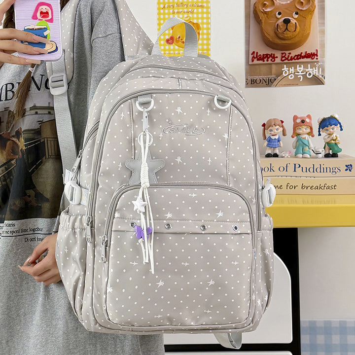 Star-Patterned Casual Backpack Stornfield 1791204705