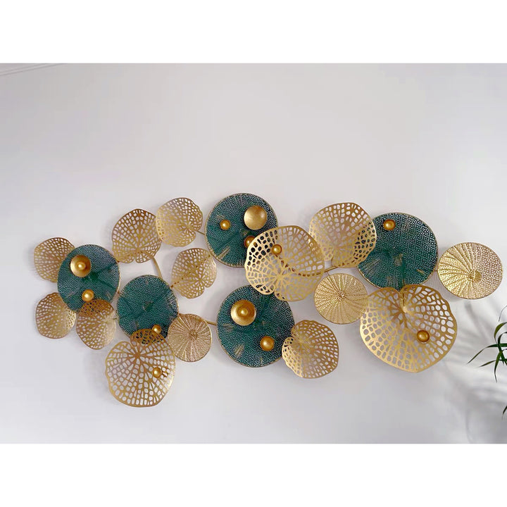Abstract Floral Metal Wall Sculpture Stornfield