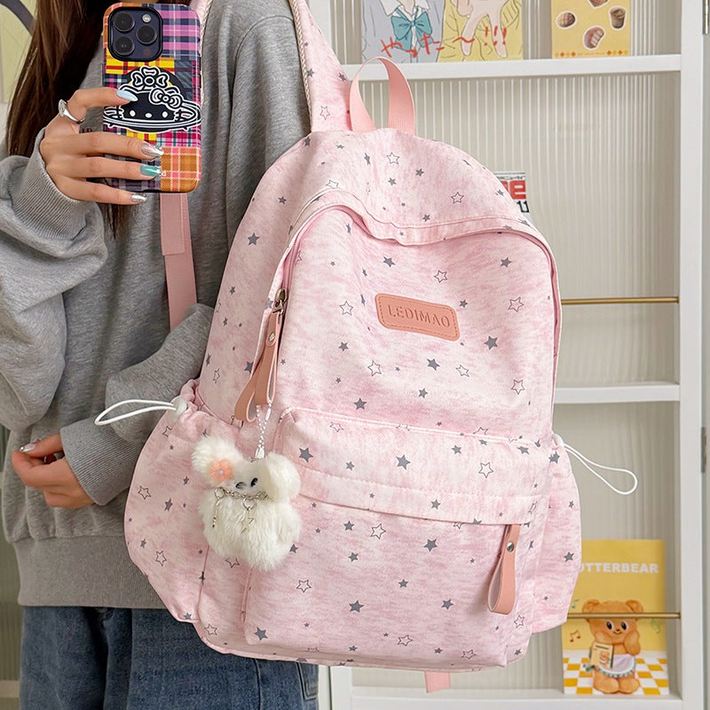 Star-Patterned Casual Backpack Stornfield 1791205141