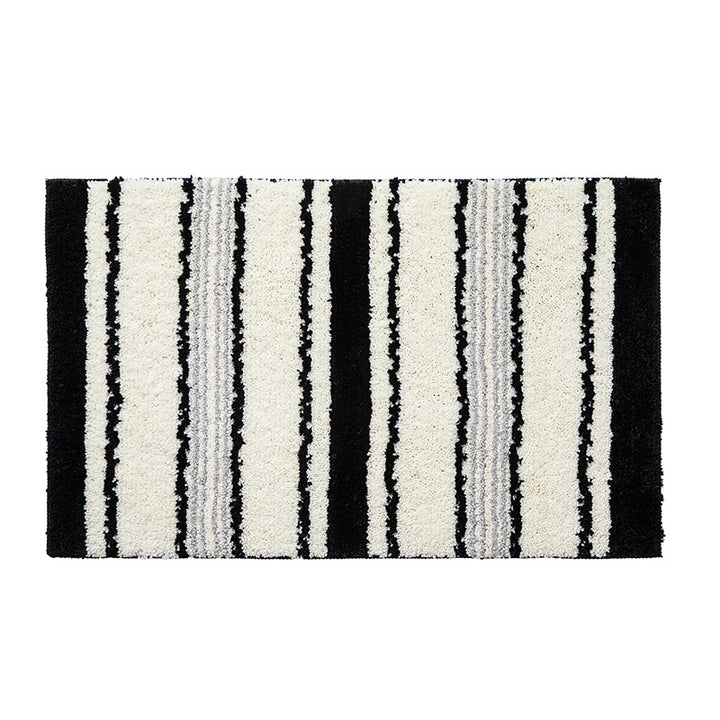 Soft Striped Bath Mat