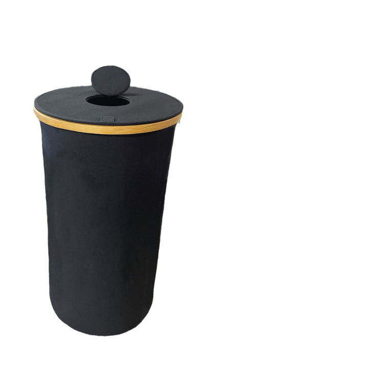 Waste bin with bamboo lid Stornfield