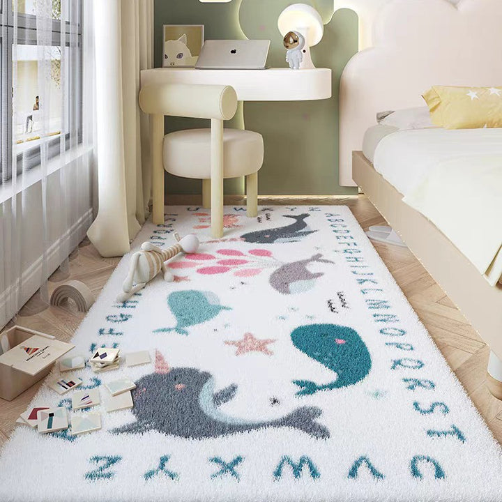Whimsical Cartoon-Themed Area Rug