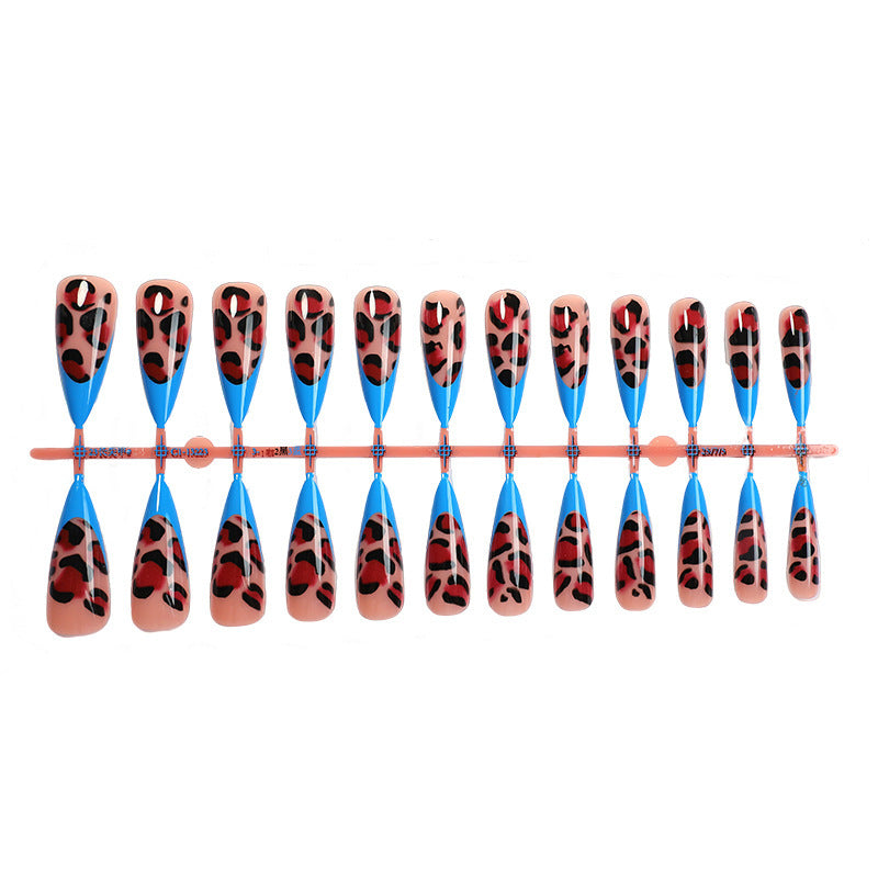 Creative nail art set with leopard details Stornfield