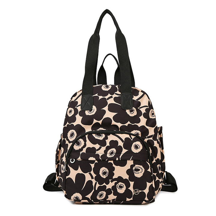 Floral Print Multi-Functional Backpack Stornfield