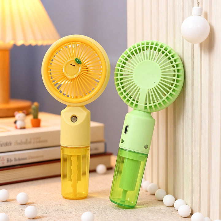 Ladies portable mini fan with integrated spray function Stornfield